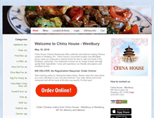 Tablet Screenshot of chinahouseny.com